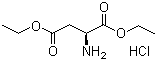L-天门冬氨酸二乙酯盐酸盐分子结构 (CAS 16115-68-7)