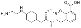 Taniborbactam molecular structure (CAS 1613267-49-4)