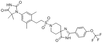 PCO371 molecular structure (CAS 1613373-33-3)