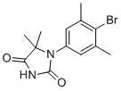 1-(4-Bromo-3,5-dimethylphenyl)-5,5-dimethylimidazolidine-2,4-dione molecular structure (CAS 1613373-40-2)