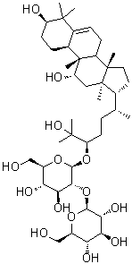 Mogroside II A molecular structure (CAS 1613527-65-3)