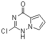 2-氯吡咯并[2,1-f][1,2,4]三嗪-4(1H)-酮分子结构 (CAS 1613751-69-1)