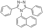 3,5-Diphenyl-4-(1-naphthyl)-1H-1,2,4-triazole molecular structure (CAS 16152-10-6)