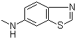 N-Methyl-6-benzothiazolamine molecular structure (CAS 161557-60-4)