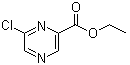 Ethyl 6-chloropyrazine-2-carboxylate molecular structure (CAS 161611-46-7)