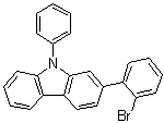 2-(2-Bromophenyl)-9-phenyl-9H-carbazole molecular structure (CAS 1616607-88-5)