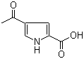 4-Acetyl-1H-pyrrole-2-carboxylic acid molecular structure (CAS 16168-93-7)