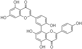 structure of CAS# 1617-53-4, Amentoflavone