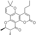 12-Oxocalanolide A molecular structure (CAS 161753-49-7)