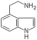 1H-Indole-4-ethanamine molecular structure (CAS 16176-73-1)