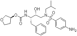 Amprenavir molecular structure (CAS 161814-49-9)