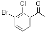 结构式 CAS# 161957-62-6, 1-(3-溴-2-氯苯基)乙酮