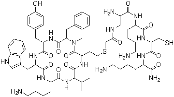 地普奥肽分子结构 (CAS 161982-62-3)