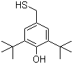 2,6-双(叔丁基)-4-(巯甲基)苯酚分子结构 (CAS 1620-48-0)