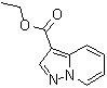 Pyrazolo[1,5-a]pyridine-3-carboxylic acid ethyl ester molecular structure (CAS 16205-44-0)