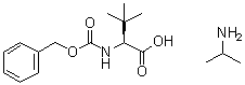 3-甲基-N-[(苯基甲氧基)羰基]-L-缬氨酸异丙胺盐分子结构 (CAS 1621085-33-3)