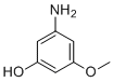 3-氨基-5-甲氧基苯酚分子结构 (CAS 162155-27-3)