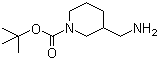 3-Aminomethyl-1-N-Boc-piperidine molecular structure (CAS 162167-97-7)