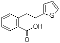2-[2-(2-噻吩基)乙基]苯甲酸分子结构 (CAS 1622-54-4)