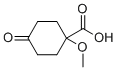 1-Methoxy-4-oxocyclohexane-1-carboxylic acid molecular structure (CAS 1622928-68-0)