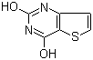 2,4-Dihydroxythieno[3,2-d]pyrimidine molecular structure (CAS 16233-51-5)