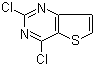 2,4-Dichlorothieno[3,2-d]pyrimidine molecular structure (CAS 16234-14-3)