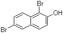 1,6-Dibromo-2-naphthol molecular structure (CAS 16239-18-2)