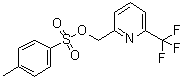 6-(三氟甲基)-2-吡啶甲醇对甲苯磺酸酯分子结构 (CAS 1624764-78-8)
