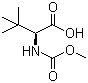 Methoxycarbonyl-L-tert-leucine molecular structure (CAS 162537-11-3)