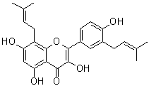 Broussoflavonol F molecular structure (CAS 162558-94-3)
