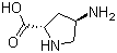 trans-4-Amino-L-proline molecular structure (CAS 16257-88-8)