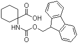 1-[[(9H-Fluoren-9-ylmethoxy)carbonyl]amino]cyclohexanecarboxylic acid molecular structure (CAS 162648-54-6)