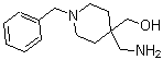 4-(Aminomethyl)-1-benzyl-4-(hydroxymethyl)piperidine molecular structure (CAS 162686-54-6)