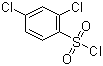 2,4-二氯苯磺酰氯分子结构 (CAS 16271-33-3)