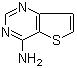 噻吩并[3,2-d]嘧啶-4-胺分子结构 (CAS 16285-74-8)