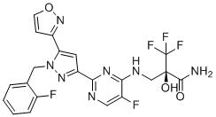 Olinciguat molecular structure (CAS 1628732-62-6)