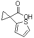 1-Thiophen-2-ylcyclopropanecarboxylic acid molecular structure (CAS 162959-94-6)