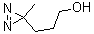 structure of CAS# 16297-94-2, 3-Methyl-3H-diazirine-3-propanol