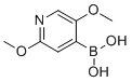 2,5-Dimethoxypyridine-4-boronic acid molecular structure (CAS 1630193-77-9)