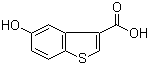 5-Hydroxybenzo[b]thiophene-3-carboxylic acid molecular structure (CAS 16304-39-5)