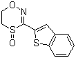 structure of CAS# 163269-30-5, Bethoxazin;3-Benzo[b]thien-2-yl-5,6-dihydro-1,4,2-oxathiazine 4-oxide