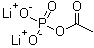 Dilithium acetyl phosphate molecular structure (CAS 16333-96-3)