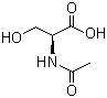 N-Acetyl-L-serine molecular structure (CAS 16354-58-8)