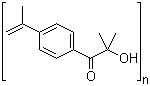 Oligo[2-hydroxy-2-methyl-1-[4-(1-methylvinyl)phenyl]propanone] molecular structure (CAS 163702-01-0)