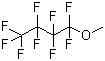 Methyl nonafluorobutyl ether molecular structure (CAS 163702-07-6)