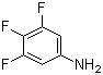 structure of CAS# 163733-96-8, 3,4,5-Trifluoroaniline