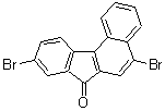 5,9-Dibromo-7H-benzo[c]fluoren-7-one molecular structure (CAS 1637660-36-6)
