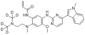 Osimertinib D6 molecular structure (CAS 1638281-44-3)