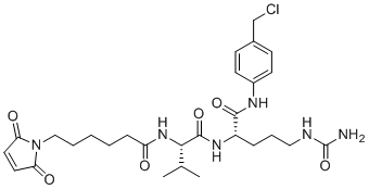 Mc-Val-Cit-PAB-Cl molecular structure (CAS 1639351-92-0)