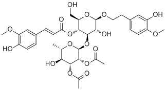 贞桐甙 A分子结构 (CAS 164022-75-7)